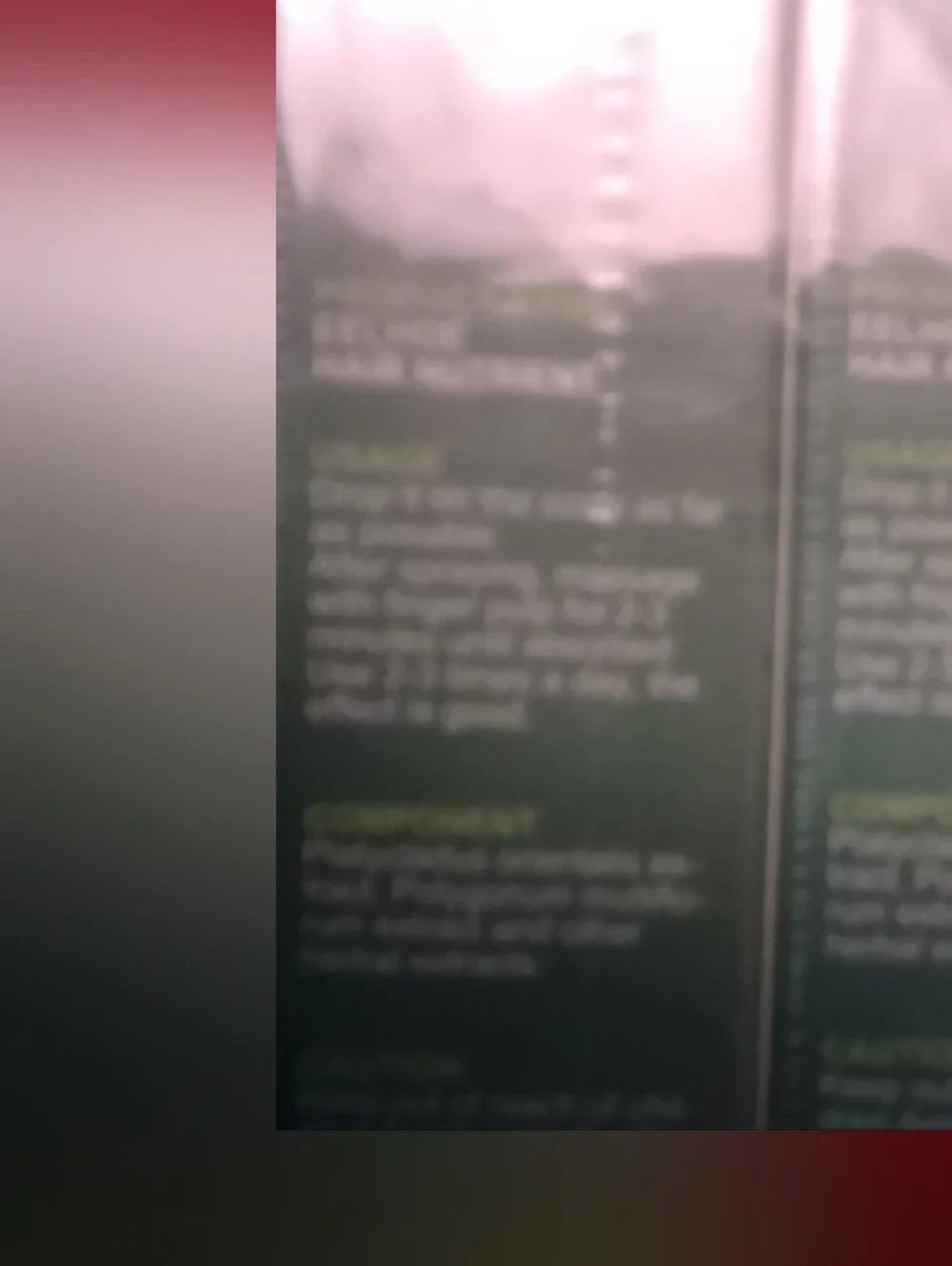 Eelhoe I Nourishing Hair Ginger Hair Liquid,